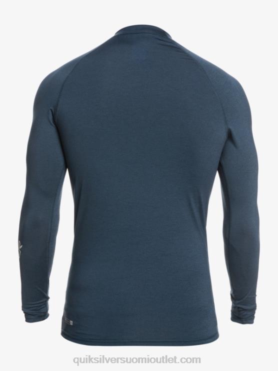 Quiksilver D6JJ820 miehet laivastonsininen bleiseri kanerva kaikki aikojen pitkähihainen upf 50 rashguard