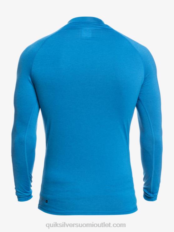 Quiksilver D6JJ822 miehet snorkkelinsininen kanerva kaikki aikojen pitkähihainen upf 50 rashguard