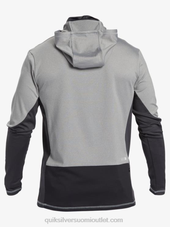 Quiksilver D6JJ832 miehet hain nahka Waterman onkija hupullinen upf 50 pitkähihainen surffauspaita
