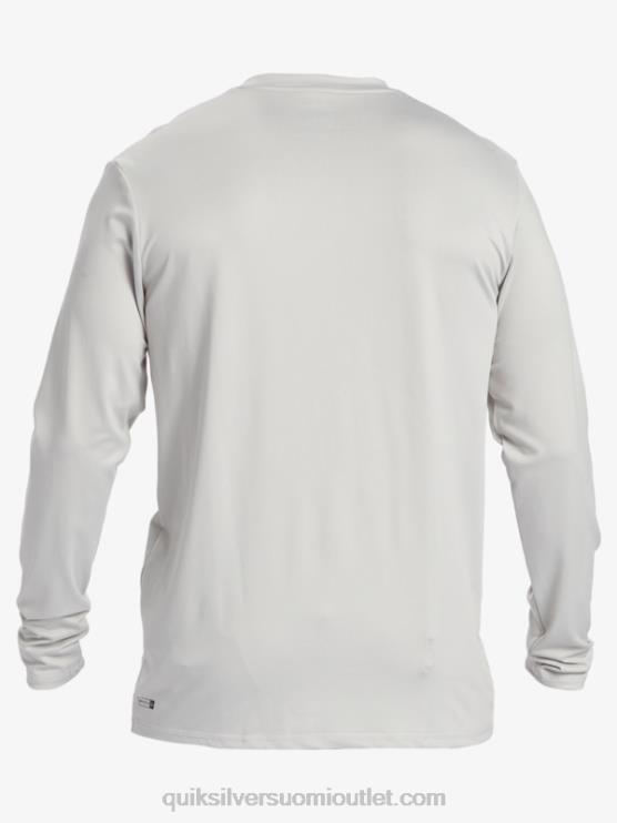 Quiksilver D6JJ840 miehet harmaa violetti solid streak pitkähihainen upf 50 surffit-paita