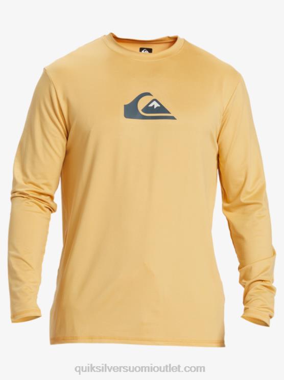 Quiksilver D6JJ843 miehet vehnä solid streak pitkähihainen upf 50 surffit-paita