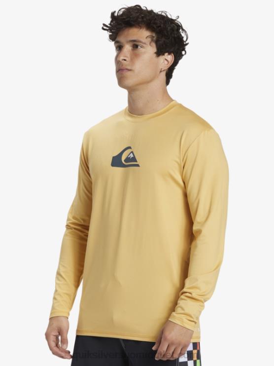 Quiksilver D6JJ843 miehet vehnä solid streak pitkähihainen upf 50 surffit-paita