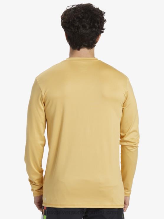 Quiksilver D6JJ843 miehet vehnä solid streak pitkähihainen upf 50 surffit-paita