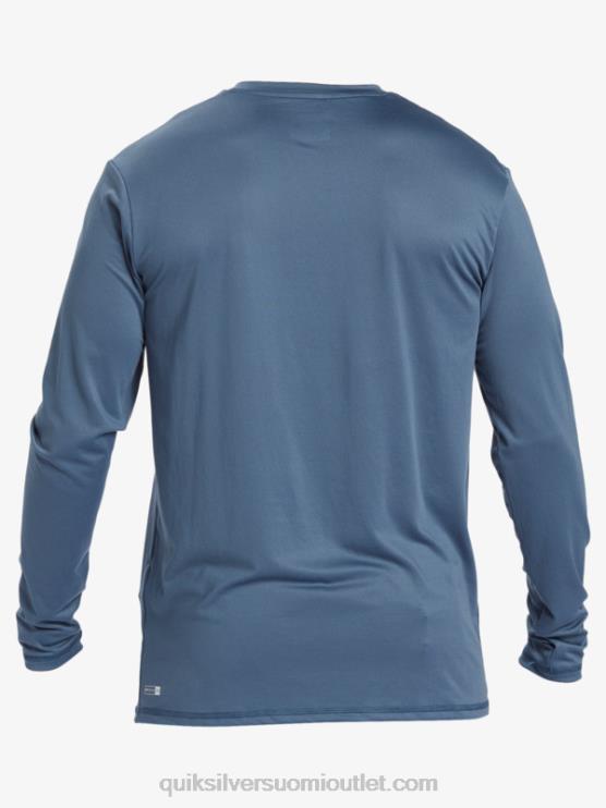 Quiksilver D6JJ844 miehet merellä solid streak pitkähihainen upf 50 surffit-paita