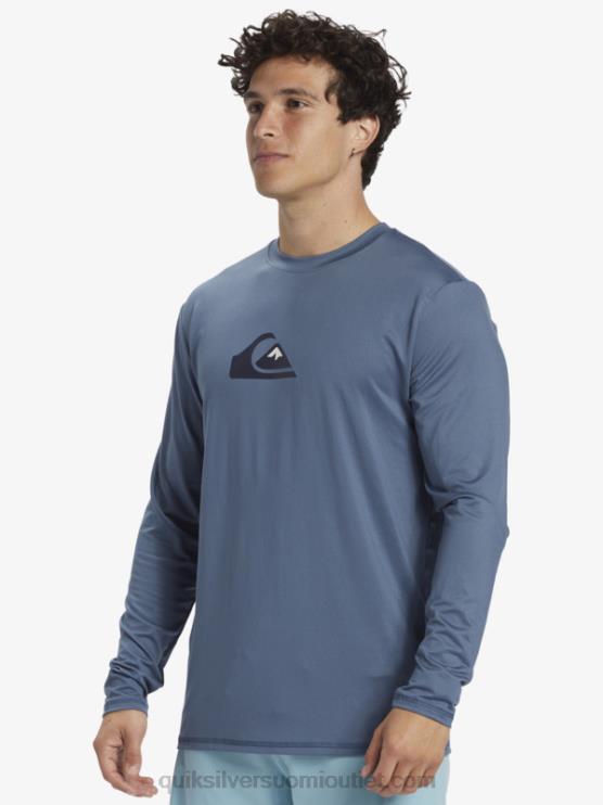 Quiksilver D6JJ844 miehet merellä solid streak pitkähihainen upf 50 surffit-paita