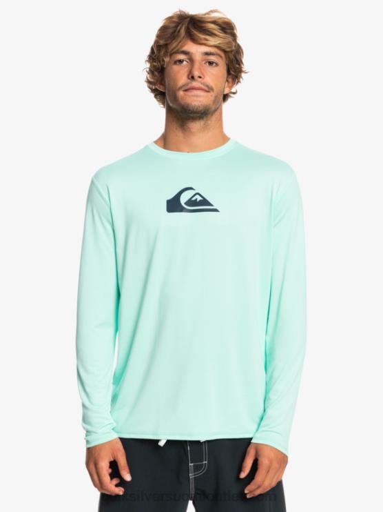 Quiksilver D6JJ845 miehet rantalasi solid streak pitkähihainen upf 50 surffit-paita