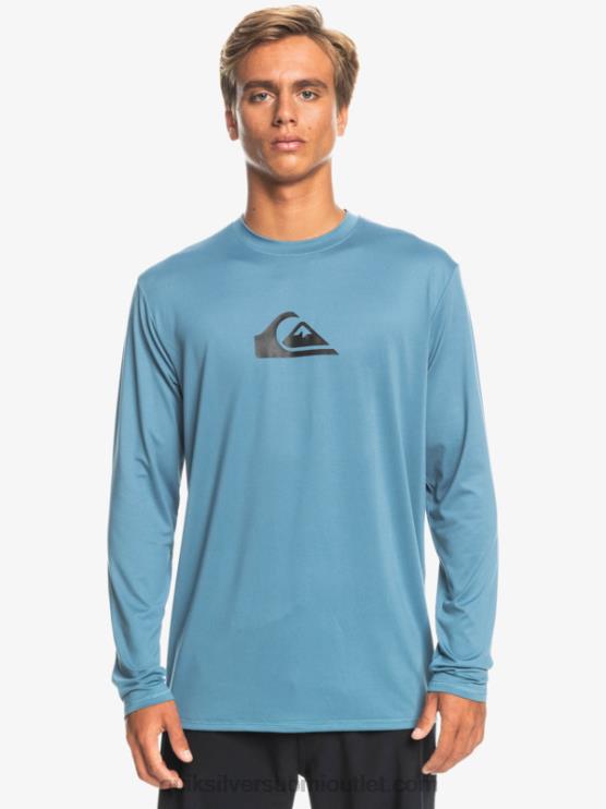 Quiksilver D6JJ847 miehet alkuperämaata solid streak pitkähihainen upf 50 surffit-paita