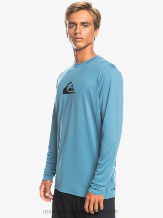 Quiksilver D6JJ847 miehet alkuperämaata solid streak pitkähihainen upf 50 surffit-paita