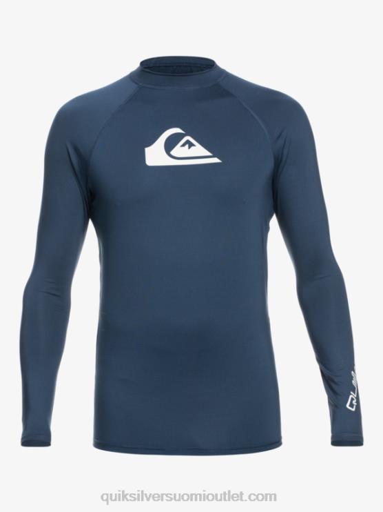 Quiksilver D6JJ853 miehet merkki sininen kaikki aikojen pitkähihainen upf 50 rashguard