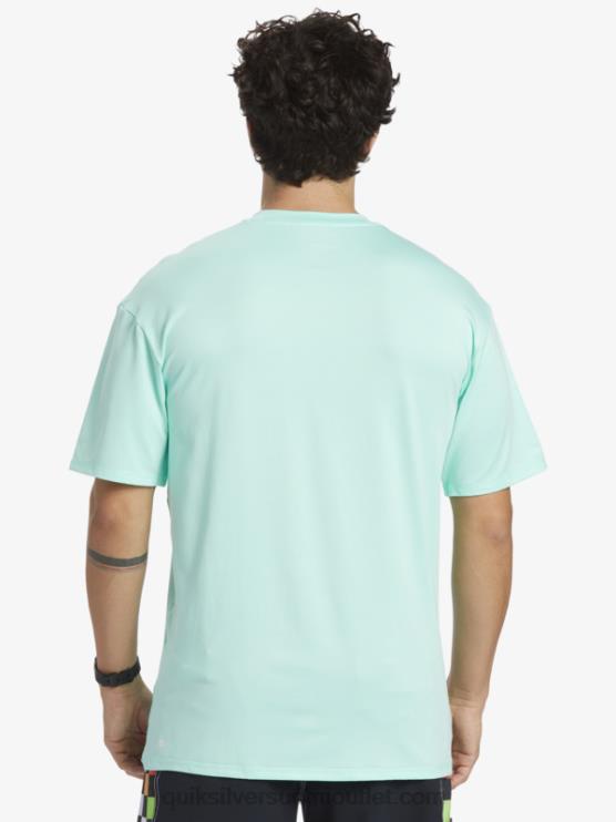 Quiksilver D6JJ886 miehet rantalasi solid streak lyhythihainen upf 50 surffit-paita
