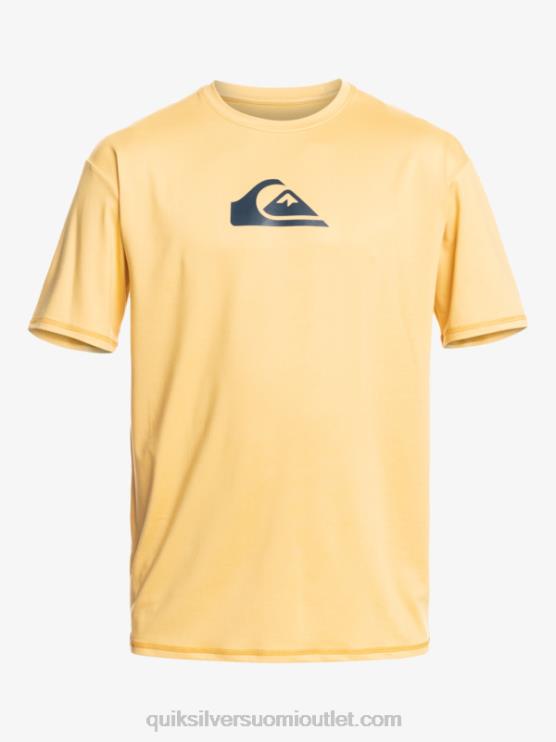 Quiksilver D6JJ887 miehet vehnä solid streak lyhythihainen upf 50 surffit-paita