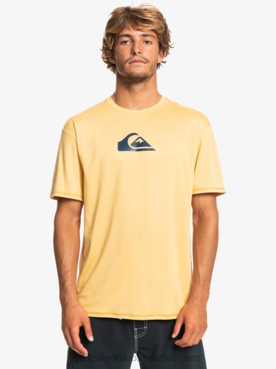 Quiksilver D6JJ887 miehet vehnä solid streak lyhythihainen upf 50 surffit-paita