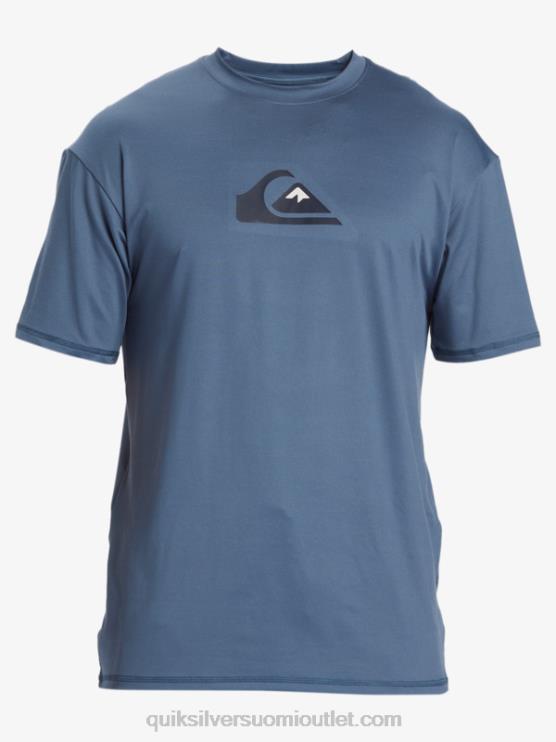 Quiksilver D6JJ888 miehet merellä solid streak lyhythihainen upf 50 surffit-paita