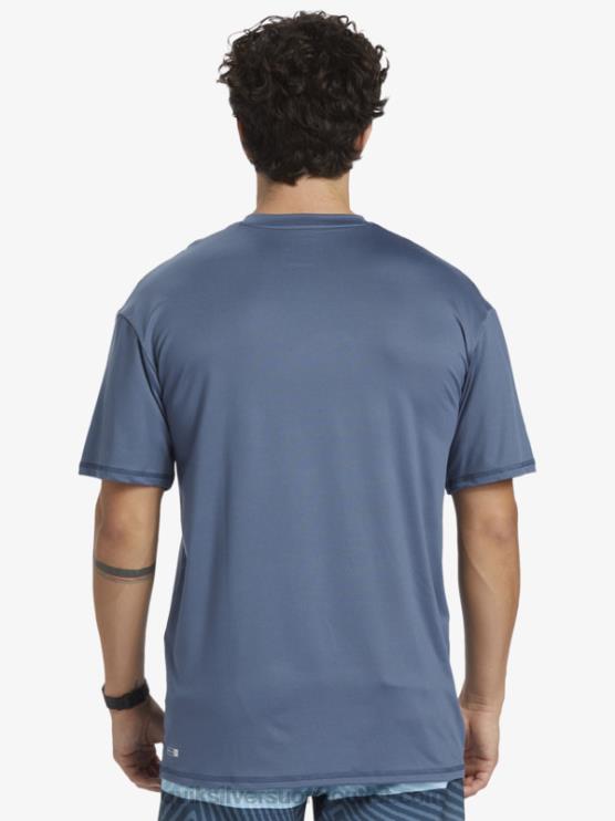 Quiksilver D6JJ888 miehet merellä solid streak lyhythihainen upf 50 surffit-paita