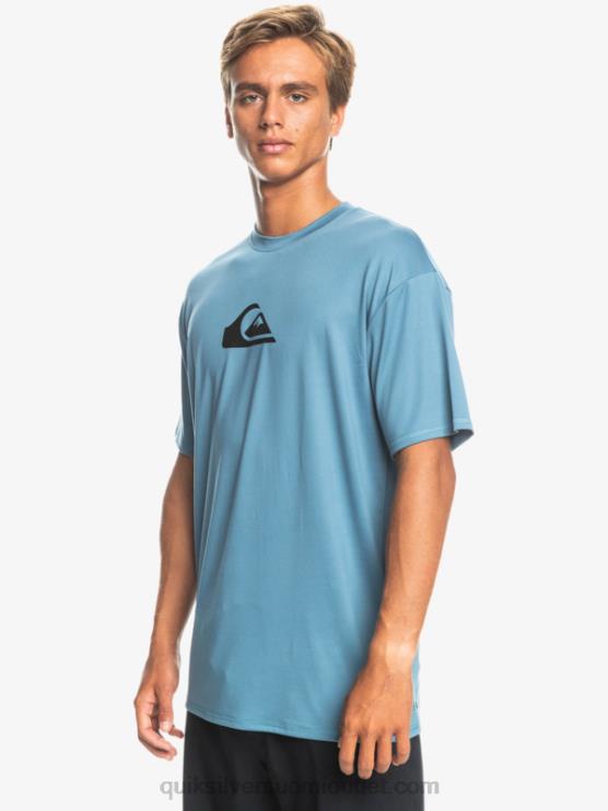 Quiksilver D6JJ891 miehet alkuperämaata solid streak lyhythihainen upf 50 surffit-paita