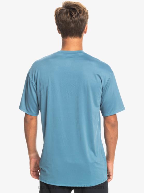 Quiksilver D6JJ891 miehet alkuperämaata solid streak lyhythihainen upf 50 surffit-paita