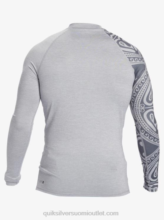 Quiksilver D6JJ922 miehet räntä kanerva hawaii big island upf 50 pitkähihainen surffauspaita