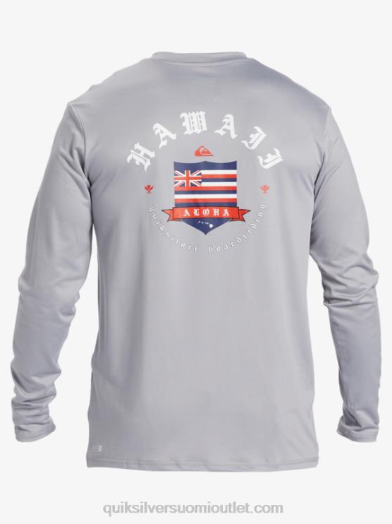 Quiksilver D6JJ925 miehet räntää Hawaii Royal upf 50 pitkähihainen surffipaita