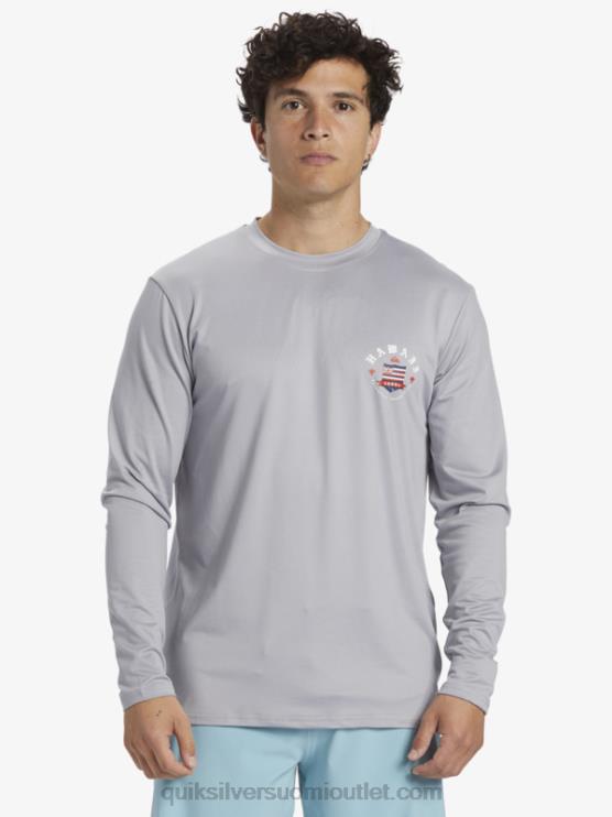 Quiksilver D6JJ925 miehet räntää Hawaii Royal upf 50 pitkähihainen surffipaita