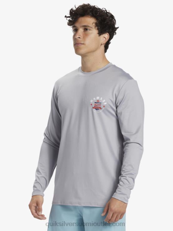 Quiksilver D6JJ925 miehet räntää Hawaii Royal upf 50 pitkähihainen surffipaita
