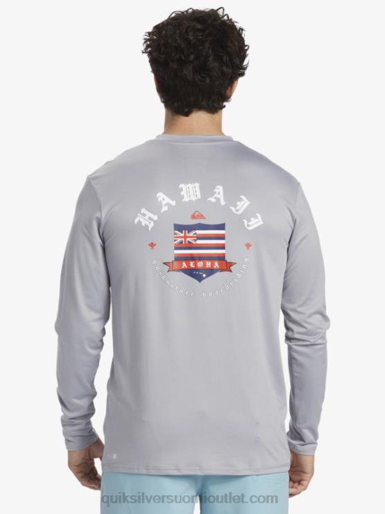 Quiksilver D6JJ925 miehet räntää Hawaii Royal upf 50 pitkähihainen surffipaita