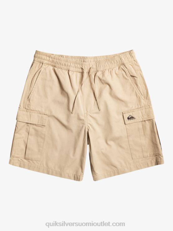 Quiksilver D6JJ1009 miehet plage cargo taxer joustava vyötärö 19 shortsit