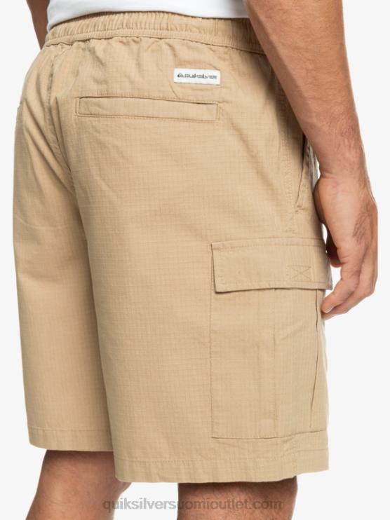 Quiksilver D6JJ1009 miehet plage cargo taxer joustava vyötärö 19 shortsit