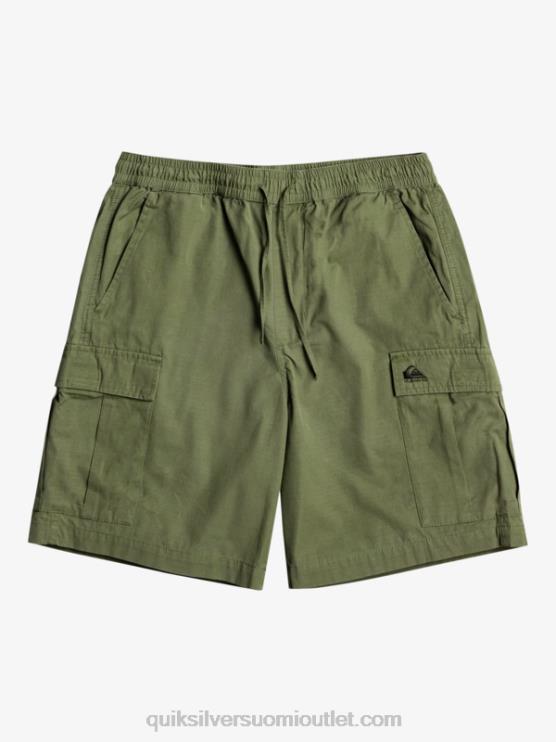 Quiksilver D6JJ1010 miehet nelilehtinen apila cargo taxer joustava vyötärö 19 shortsit