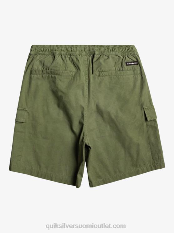 Quiksilver D6JJ1010 miehet nelilehtinen apila cargo taxer joustava vyötärö 19 shortsit