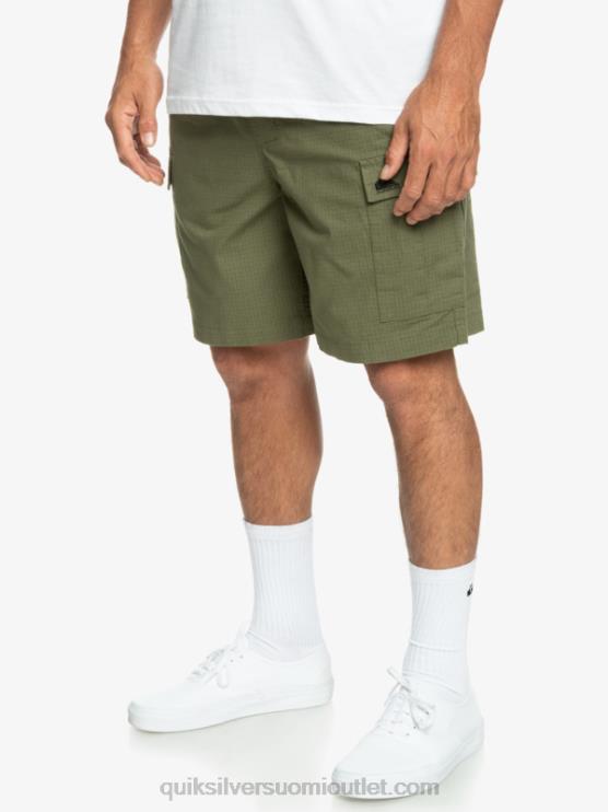 Quiksilver D6JJ1010 miehet nelilehtinen apila cargo taxer joustava vyötärö 19 shortsit