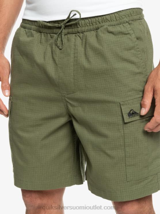 Quiksilver D6JJ1010 miehet nelilehtinen apila cargo taxer joustava vyötärö 19 shortsit
