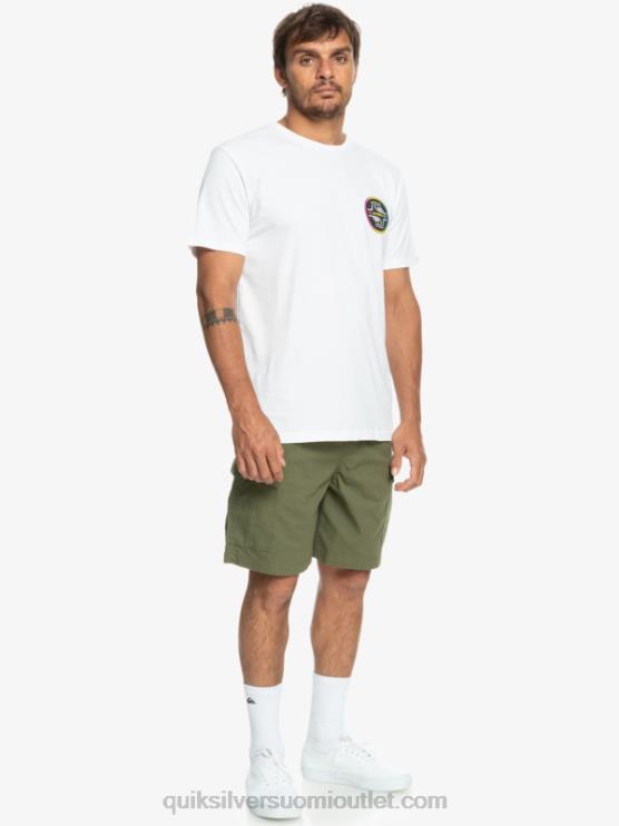 Quiksilver D6JJ1010 miehet nelilehtinen apila cargo taxer joustava vyötärö 19 shortsit