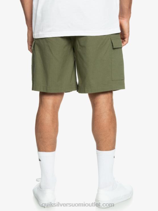 Quiksilver D6JJ1010 miehet nelilehtinen apila cargo taxer joustava vyötärö 19 shortsit
