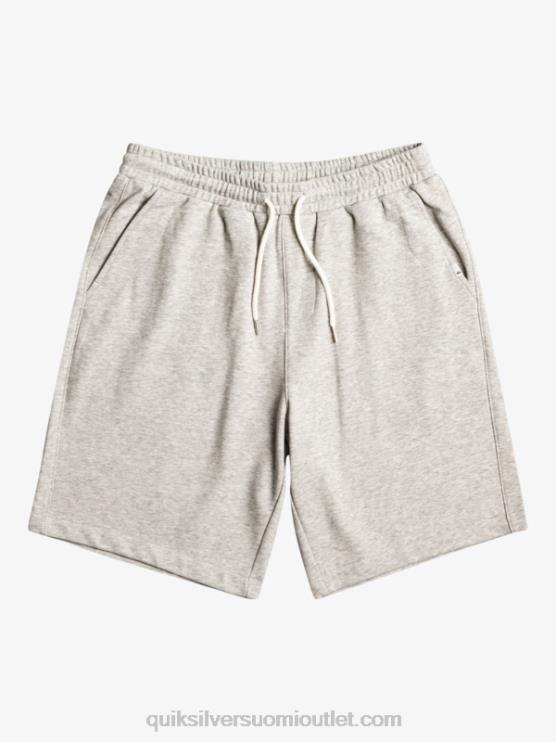 Quiksilver D6JJ1272 miehet vaaleanharmaa kanerva välttämättömät hikishortsit
