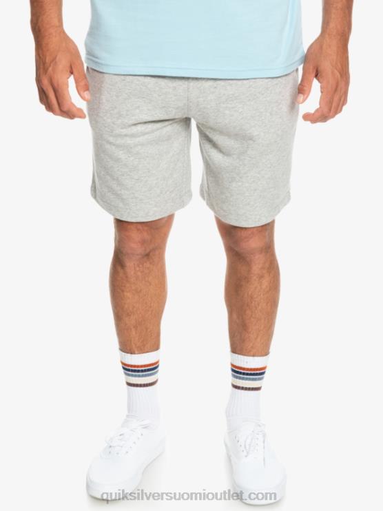 Quiksilver D6JJ1272 miehet vaaleanharmaa kanerva välttämättömät hikishortsit