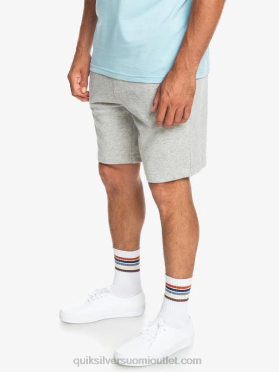 Quiksilver D6JJ1272 miehet vaaleanharmaa kanerva välttämättömät hikishortsit