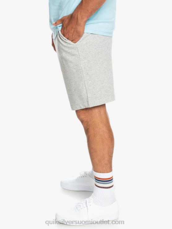Quiksilver D6JJ1272 miehet vaaleanharmaa kanerva välttämättömät hikishortsit
