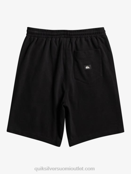 Quiksilver D6JJ1273 miehet musta välttämättömät hikishortsit