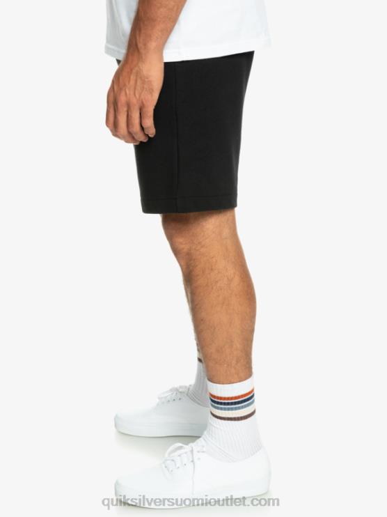 Quiksilver D6JJ1273 miehet musta välttämättömät hikishortsit
