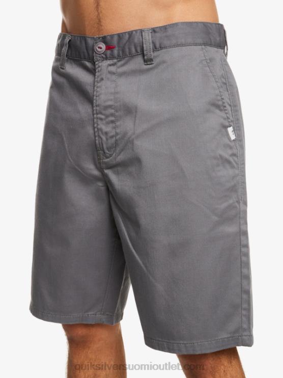 Quiksilver D6JJ1276 miehet hiljainen varjo crest chino 21 shortsit