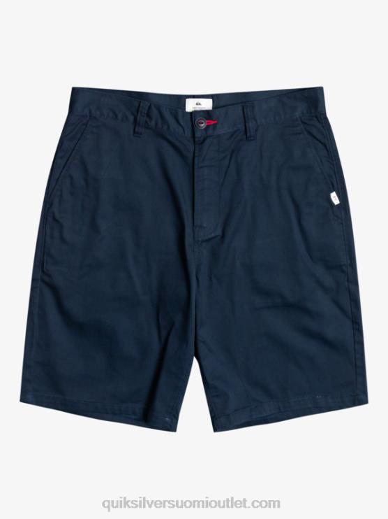 Quiksilver D6JJ1277 miehet laivasto bleiseri crest chino 21 shortsit