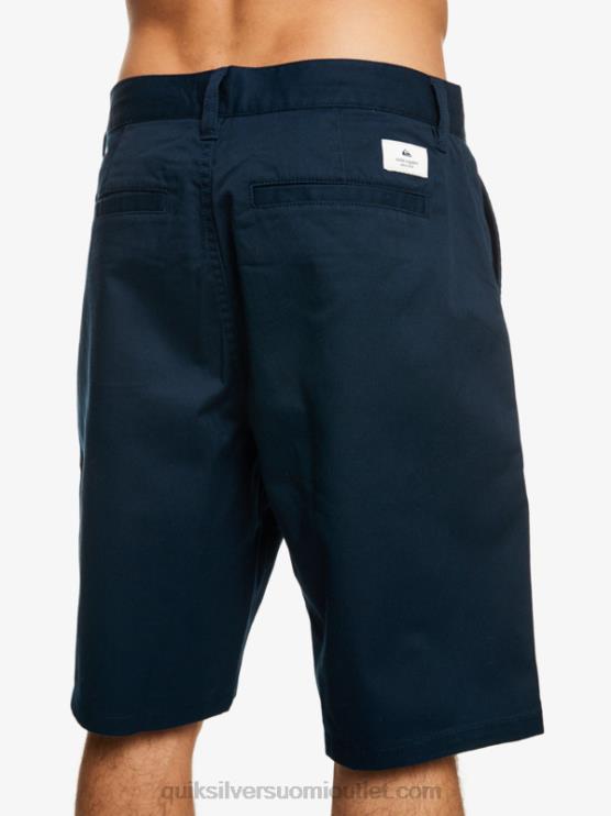 Quiksilver D6JJ1277 miehet laivasto bleiseri crest chino 21 shortsit