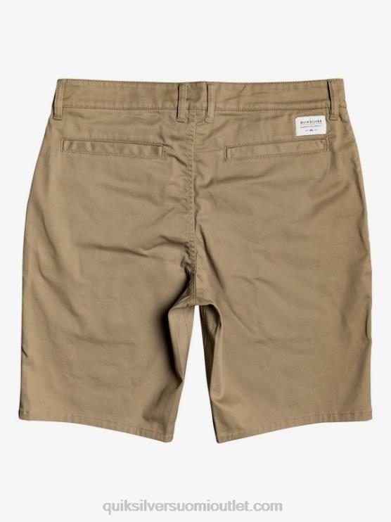 Quiksilver D6JJ1315 miehet jalavapuu päivittäiset union stretch 20 chino taskushortsit