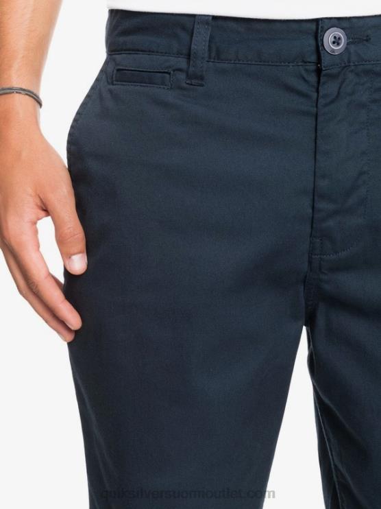 Quiksilver D6JJ1316 miehet laivasto bleiseri päivittäiset union stretch 20 chino taskushortsit