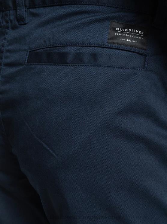 Quiksilver D6JJ1316 miehet laivasto bleiseri päivittäiset union stretch 20 chino taskushortsit