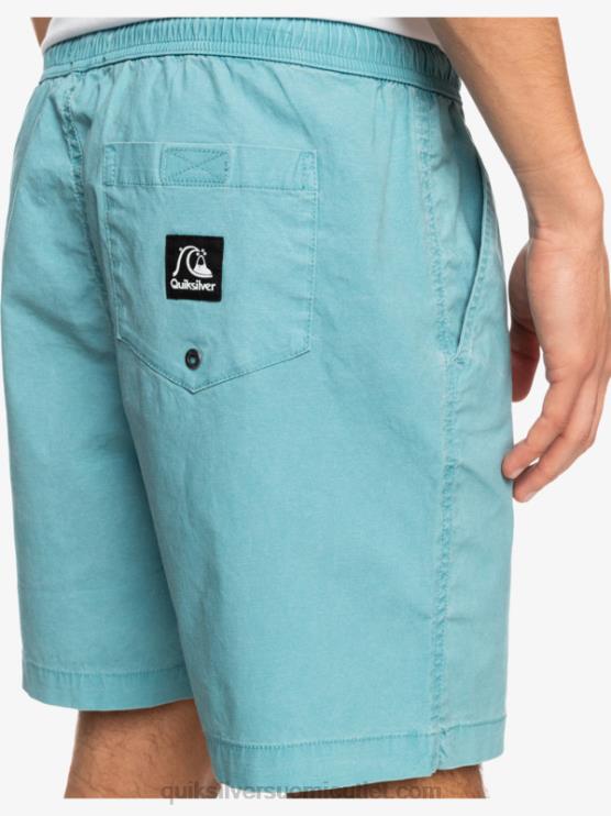 Quiksilver D6JJ1378 miehet delphinium sininen Taxer 17 -vyötäröshortsit