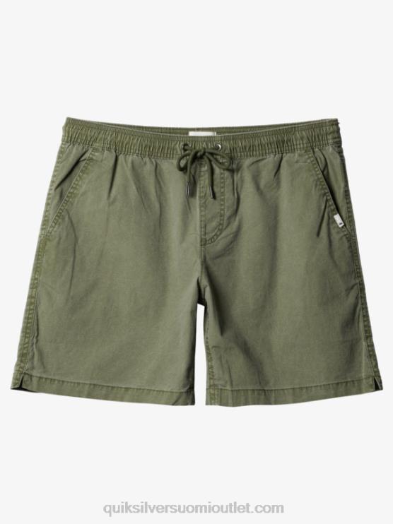 Quiksilver D6JJ1380 miehet nelilehtinen apila Taxer 17 -vyötäröshortsit