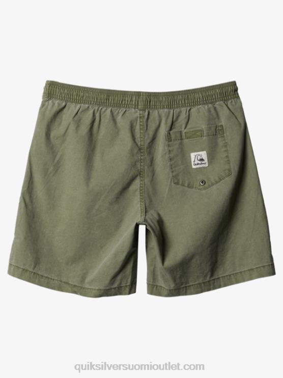 Quiksilver D6JJ1380 miehet nelilehtinen apila Taxer 17 -vyötäröshortsit