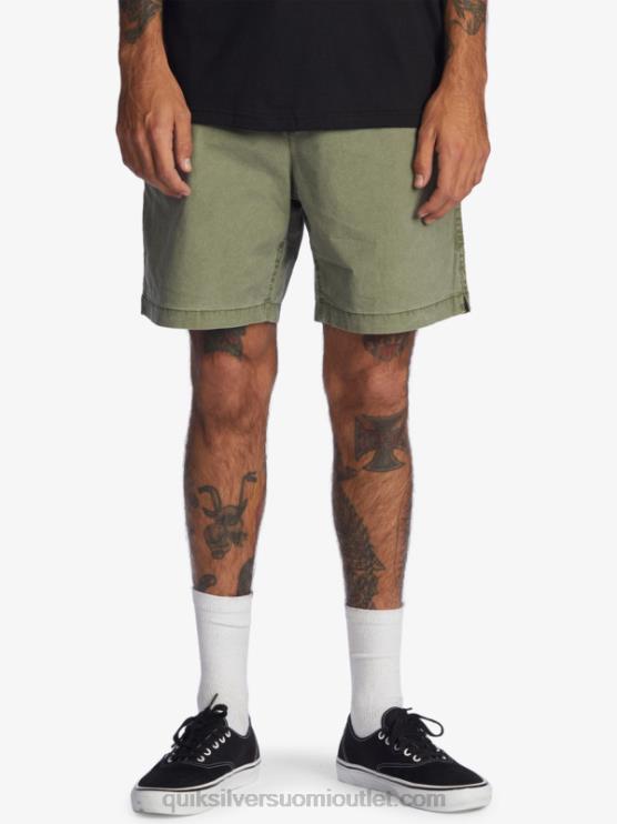Quiksilver D6JJ1380 miehet nelilehtinen apila Taxer 17 -vyötäröshortsit