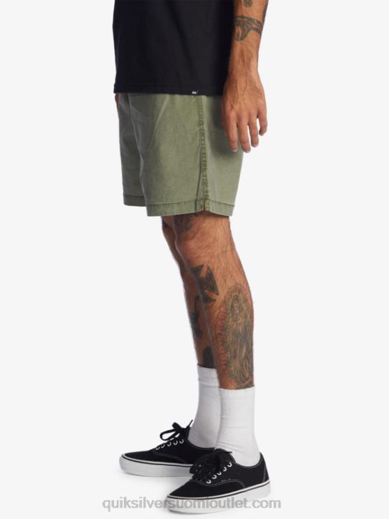 Quiksilver D6JJ1380 miehet nelilehtinen apila Taxer 17 -vyötäröshortsit